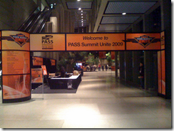 Welcome to PASS Summit Unite 2009